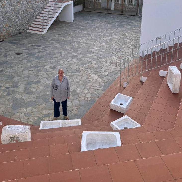 Dimitrios Antonitsis at Hydra School Projects