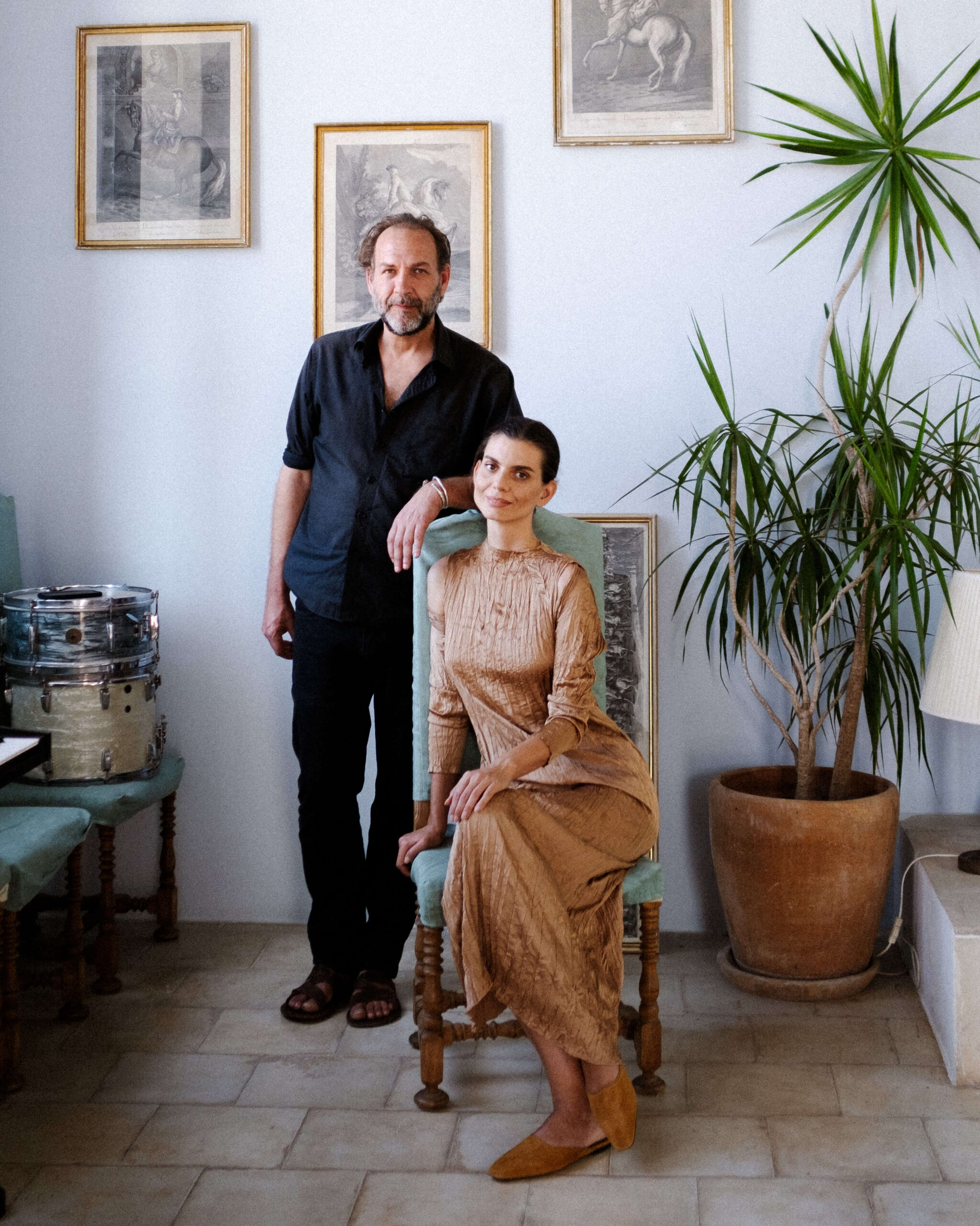 Stephan Colloredo-Mansfeld and curator Ekaterina Juskowski host Open House at the Old Carpet Factory, Hydra in June 2025